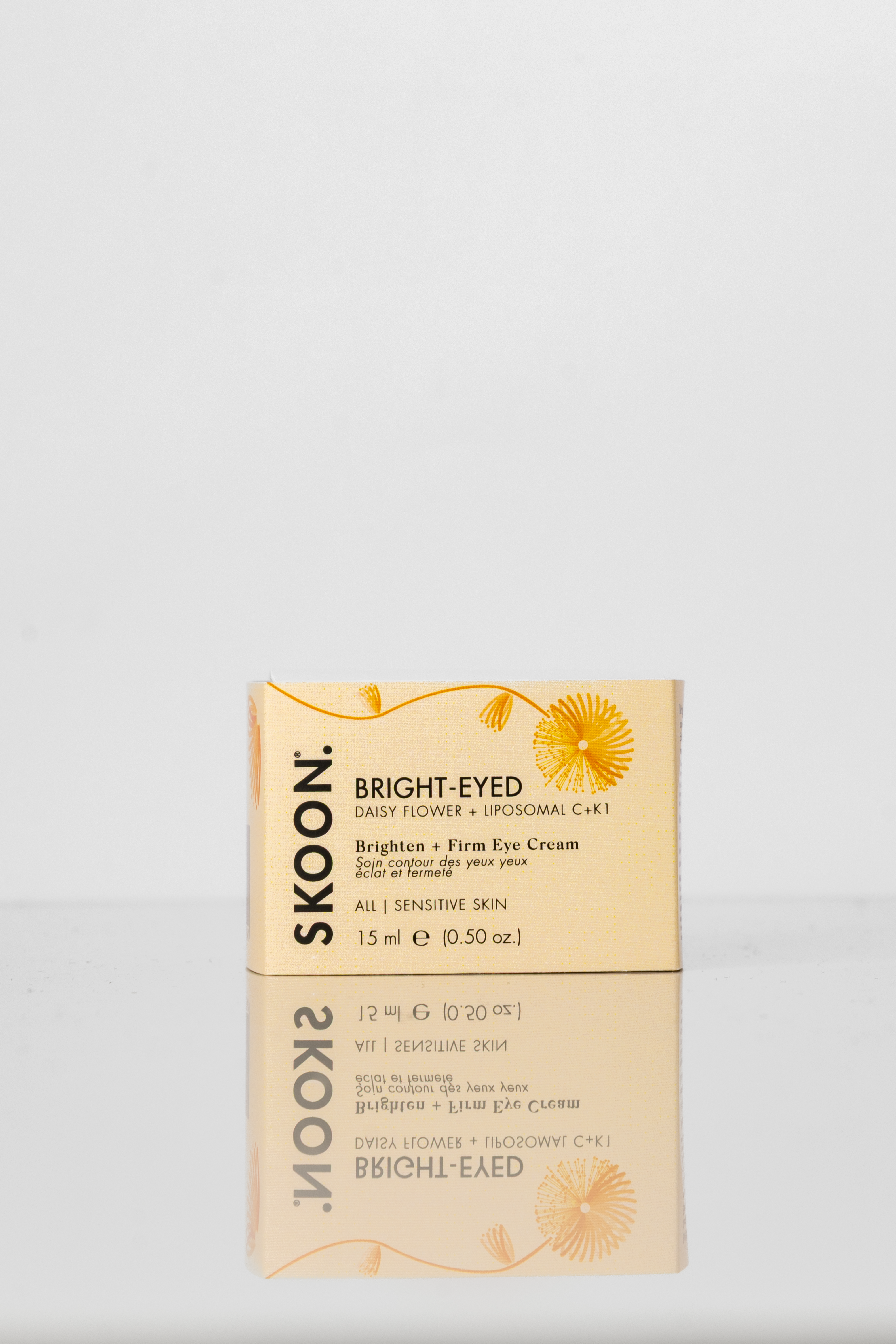SKOON. Eye Care packaging detail